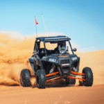 Dubai red dune buggy