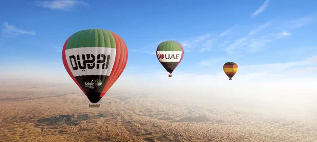 Premium Hot Air Balloon Flight-Duba-Arabian-journey-tourism